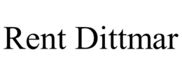 RENT DITTMAR trademark