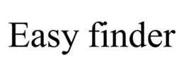 EASY FINDER trademark