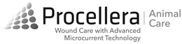 PROCELLERA WOUND CARE WITH ADVANCED MICROCURRENT TECHNOLOGY ANIMAL CARE trademark