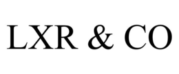 LXR & CO trademark