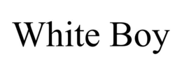 WHITE BOY trademark
