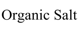 ORGANIC SALT trademark