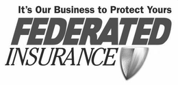 FEDERATED INSURANCE IT'S OUR BUSINESS TO PROTECT YOURS trademark