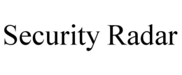 SECURITY RADAR trademark