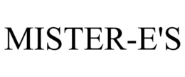 MISTER-E'S trademark