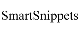 SMARTSNIPPETS trademark