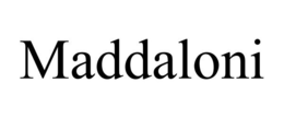 MADDALONI trademark