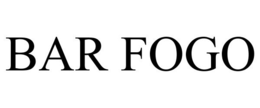 BAR FOGO trademark