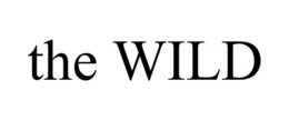 THE WILD trademark