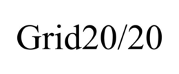 GRID20/20 trademark