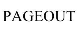 PAGEOUT trademark