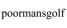 POORMANSGOLF trademark