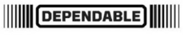 DEPENDABLE trademark