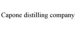 CAPONE DISTILLING COMPANY trademark