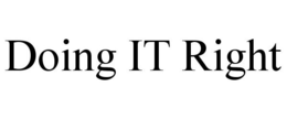 DOING IT RIGHT trademark