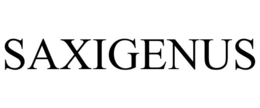 SAXIGENUS trademark