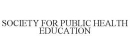 SOCIETY FOR PUBLIC HEALTH EDUCATION trademark