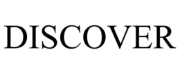 DISCOVER trademark