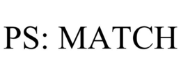 PS: MATCH trademark