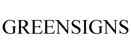 GREENSIGNS trademark