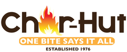 CHAR-HUT ONE BITE SAYS IT ALL ESTABLISHED 1976 trademark