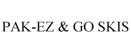 PAK-EZ & GO SKIS trademark