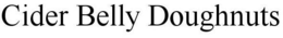 CIDER BELLY DOUGHNUTS trademark
