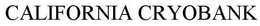 CALIFORNIA CRYOBANK trademark