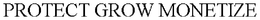 PROTECT GROW MONETIZE trademark