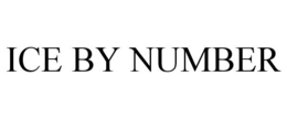 ICE BY NUMBER trademark