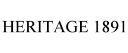 HERITAGE 1891 trademark