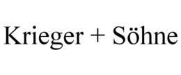 KRIEGER + SÖHNE trademark