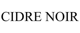 CIDRE NOIR trademark