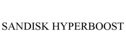 SANDISK HYPERBOOST trademark