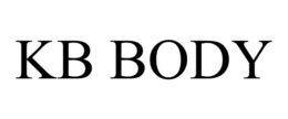 KB BODY trademark