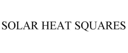 SOLAR HEAT SQUARES trademark