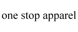ONE STOP APPAREL trademark