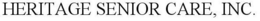 HERITAGE SENIOR CARE, INC. trademark