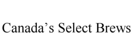 CANADA'S SELECT BREWS trademark