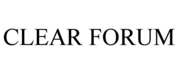 CLEAR FORUM trademark