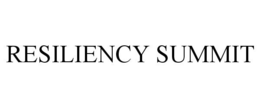 RESILIENCY SUMMIT trademark