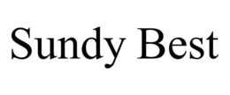 SUNDY BEST trademark