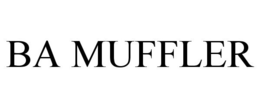 BA MUFFLER trademark