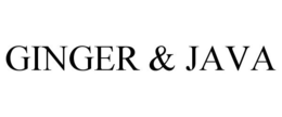 GINGER & JAVA trademark