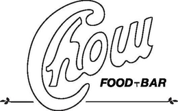 CHOW FOOD BAR trademark