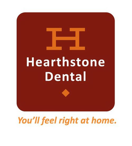 H HEARTHSTONE DENTAL YOU'LL FEEL RIGHT AT HOME. trademark