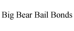 BIG BEAR BAIL BONDS trademark