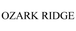 OZARK RIDGE trademark