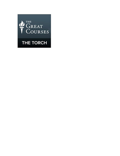 THE GREAT COURSES THE TORCH trademark