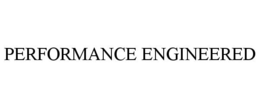 PERFORMANCE ENGINEERED trademark